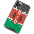Kenya Flag Distressed iPhone 12 Pro Clear Case